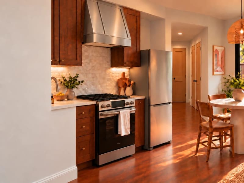 Rendering: ADU 495 — kitchen
