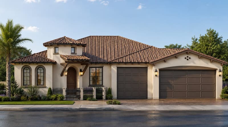 Rendering: Front elevation
