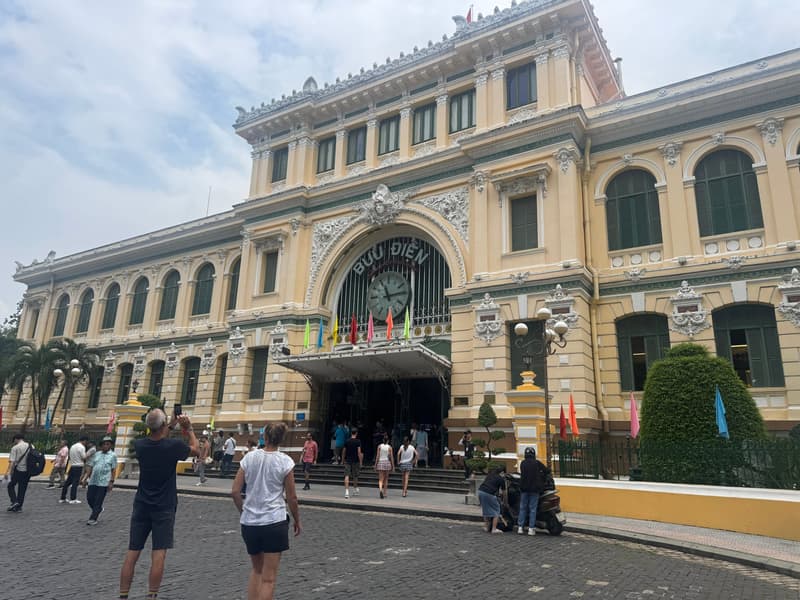 Photo from Saigon Central Post Office