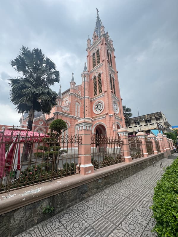 Photo from Tan Dinh Church, Saigon