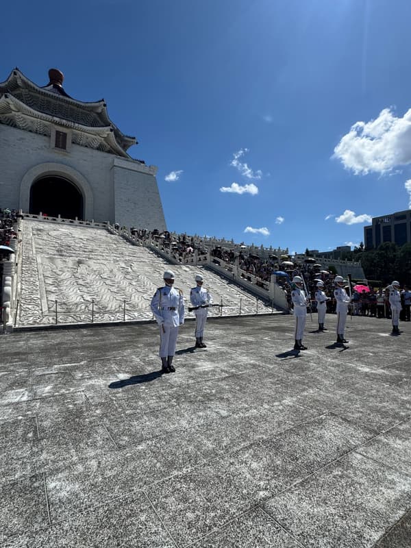 Photo from Chiang Kai-shek Memorial Hall, Taipei
