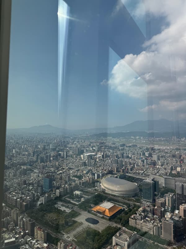 Photo from Taipei 101 Observatory