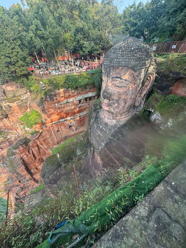 Photo from Leshan Giant Buddha