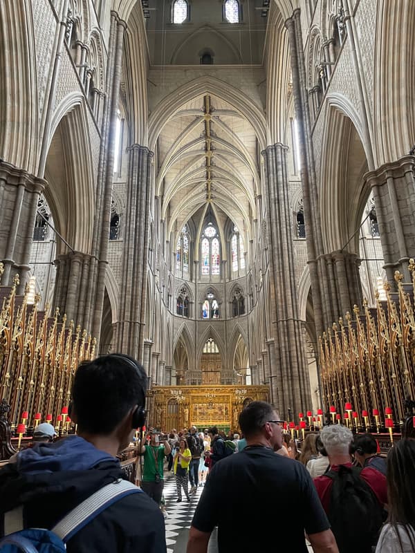 Photo from Westminster Abbey, London