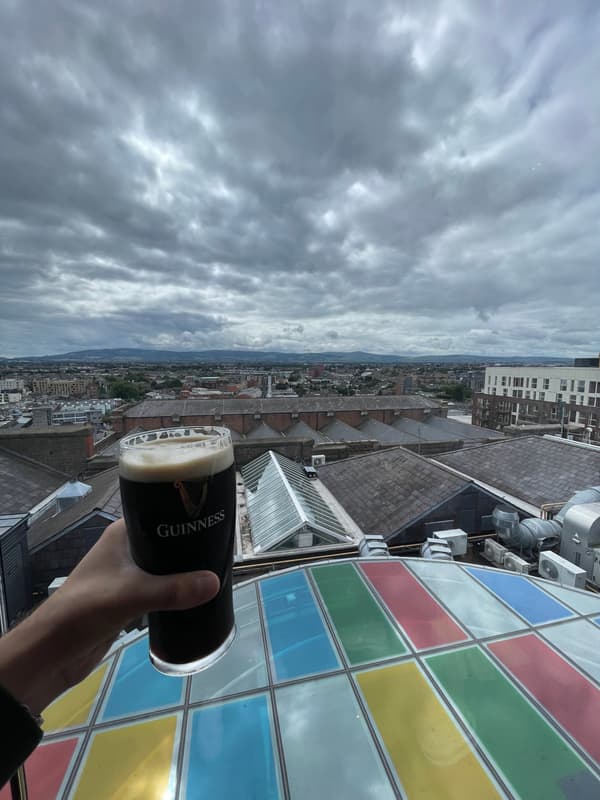Photo from Guinness Storehouse, Dublin