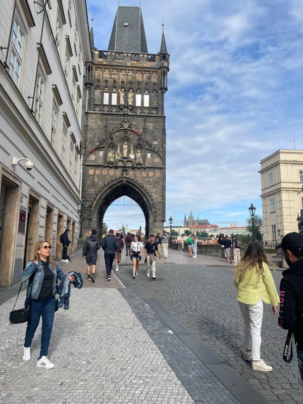 Photo from Charles Bridge, Prague